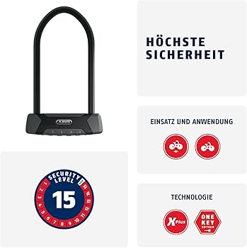 Amazon | ABUS(アブス) Granit X-Plus 540 230mm マウント付 [並行輸入