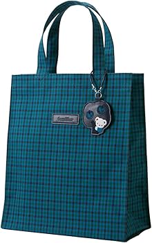 Amazon.co.jp: ファミリア チェックトート（大） 緑 : ホーム＆キッチン