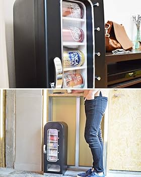 Amazon | THANKO インテリアにもなる自動販売機型保冷庫「俺の自販機