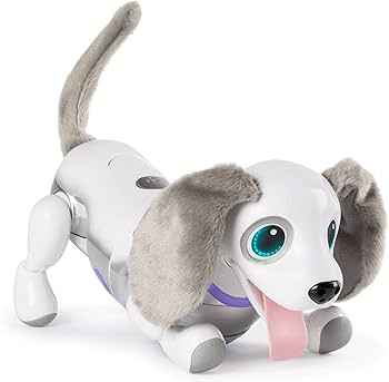 Amazon | ハロー! ズーマー ミニチュアダックス ホワイト | 電動