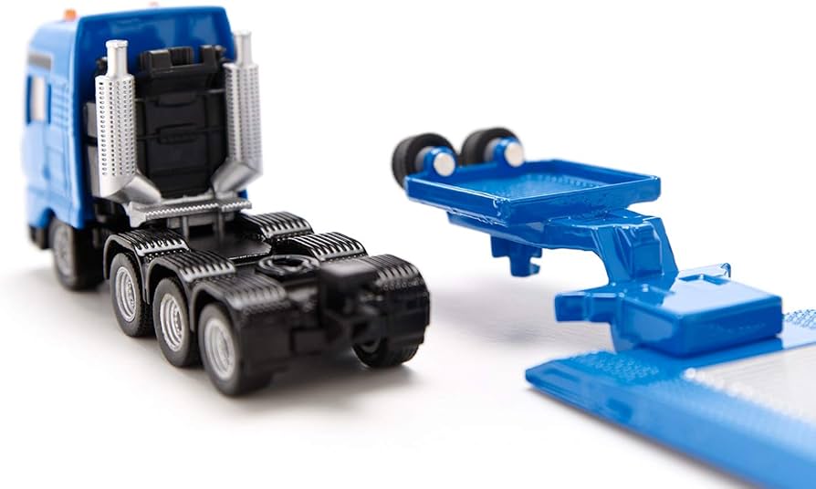 Amazon.com: Siku Heavy Haulage Transporter with Flatbed : Arts