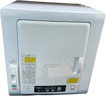 Amazon | 日立 衣類乾燥機 6kg ピュアホワイト DE-N60WV-W | 日立