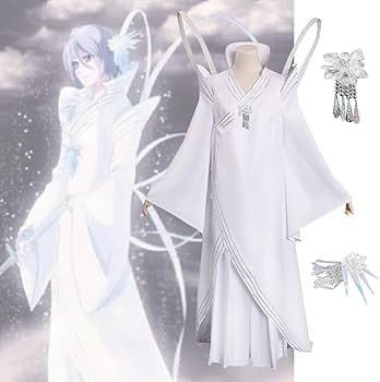 Amazon.co.jp: [HAOJEE]ブリーチ 千年血戦篇 朽木ルキア コスプレ白霞