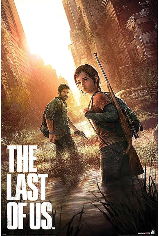 Amazon.co.jp: The Last Of Us ポスター (91cm x 61cm) (ブラウン