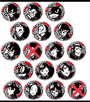 Amazon.co.jp: ペルソナ5 アイコン缶バッジ 15種セット : ホビー