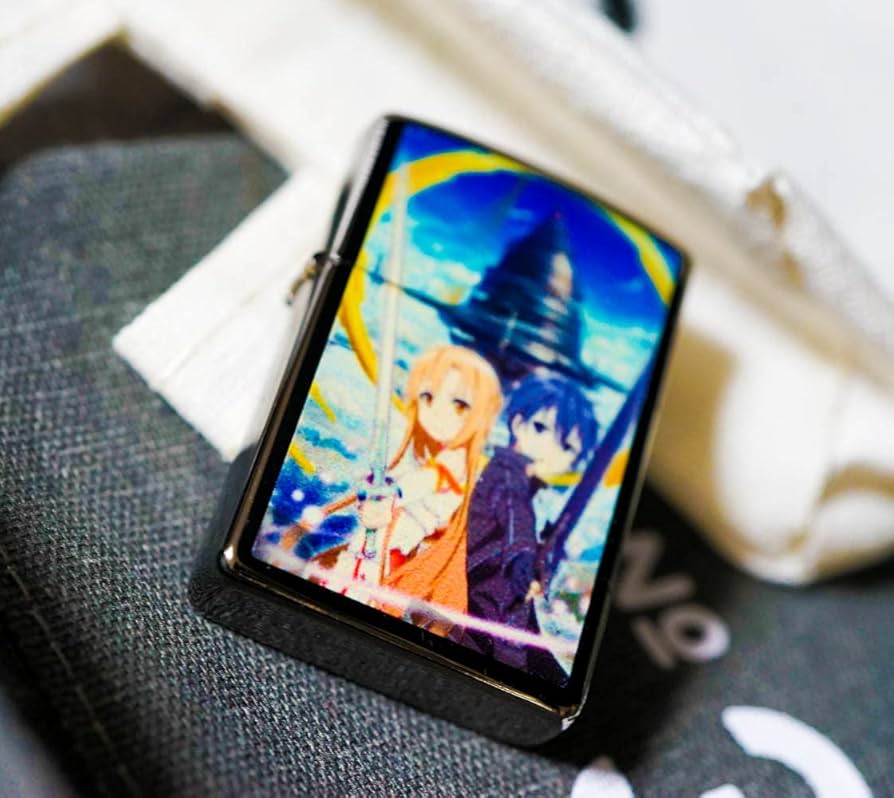 Amazon.co.jp: オイルライター ソードアート SAO キリト アスナ 島剣