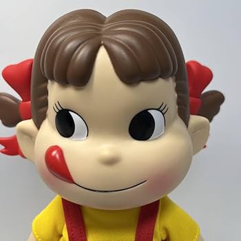 Amazon | 人形 レア ペコちゃん人形 不二家プレゼント 箱入 サイズ約