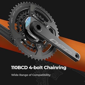 Amazon.com : Magene QED Lightweight Split Chainring Suitable PES
