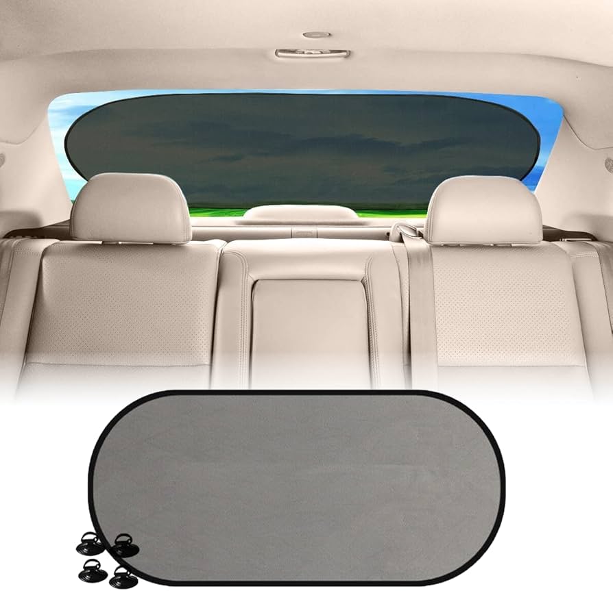 Amazon | 車のリアウィンドウ用バックウィンドウサンシェード 紫外線と
