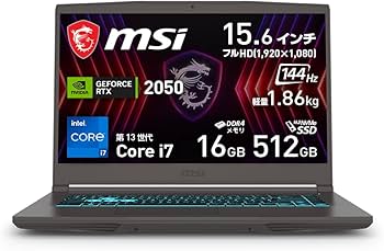Amazon.co.jp: MSI ゲーミング ノートPC Thin 15 【Core i7 & NVIDIA