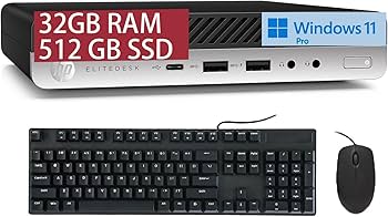 Amazon.com: HP EliteDesk 800 G5 Mini Business Desktop PC, Core i5