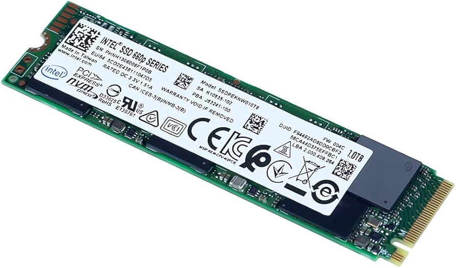 Amazon.com: Intel 660p Series M.2 2280 1TB PCIe NVMe 3.0 x4 3D2