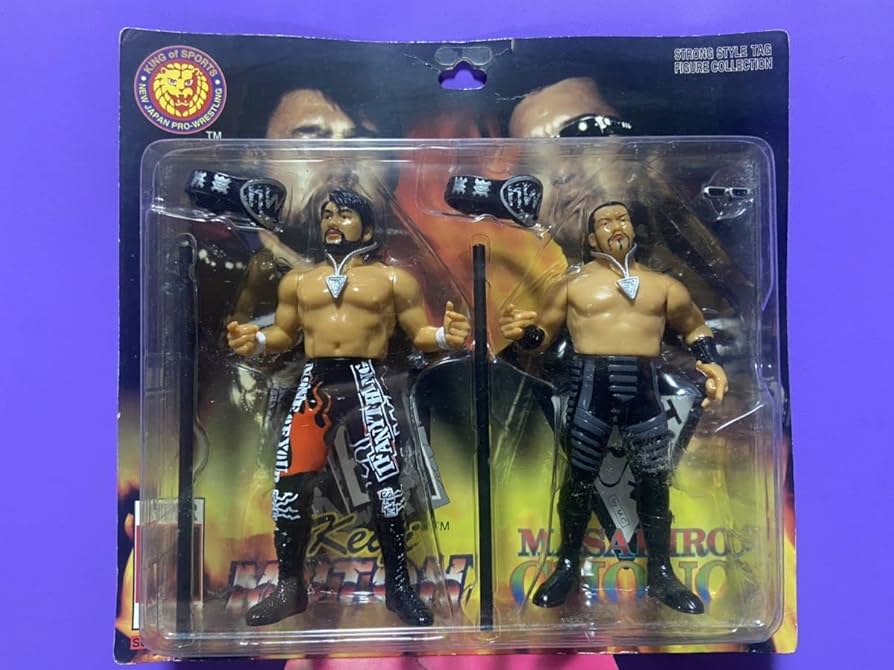 Amazon | 絶版 武藤敬司 蝶野正洋 プロレス フィギュア 新日本プロレス