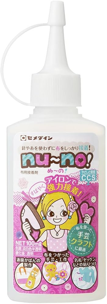 Amazon | セメダイン 裁ほう手芸用接着剤 nu~no! 100ml CA-516 | 接着