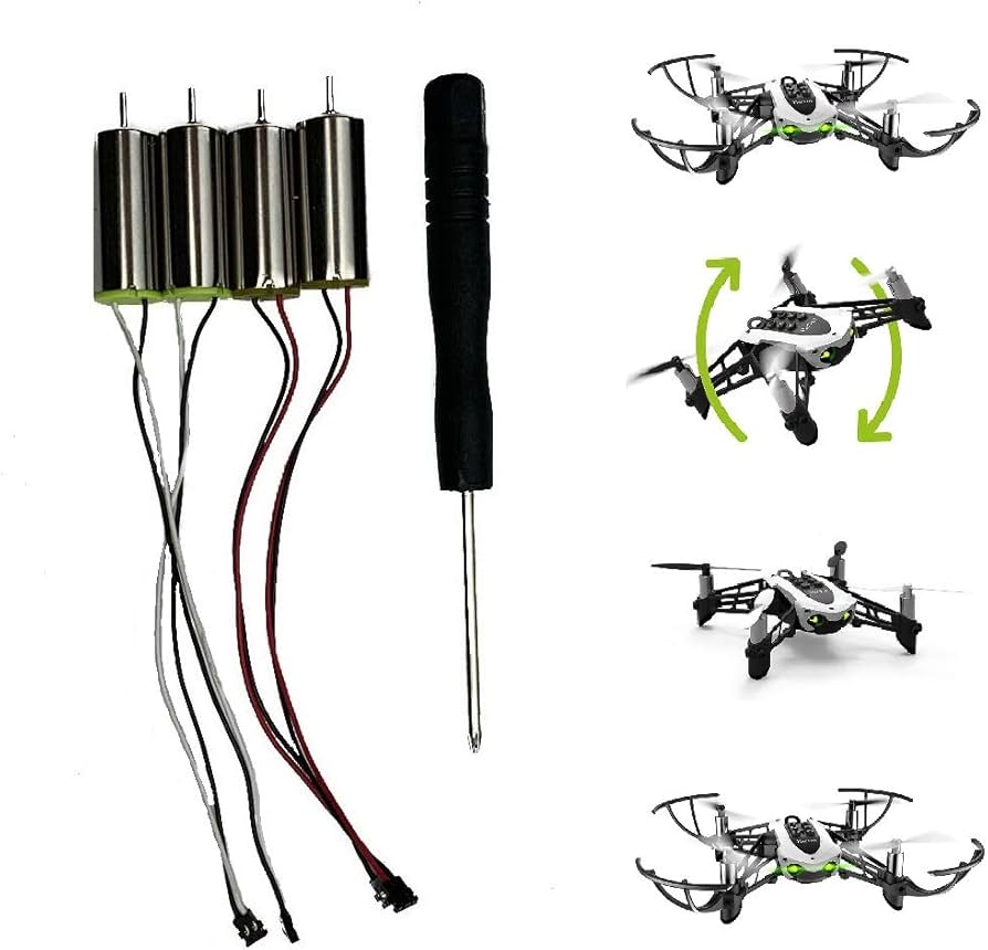 Amazon.com: Motor Set for Parrot Rolling Spider Minidrone Mambo