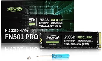 Amazon.com: Fikwot FN501 Pro 256GB NVMe SSD - M.2 2280 PCIe Gen3