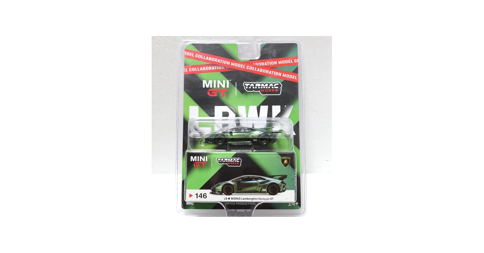Amazon.co.jp: MINIGT Tarmac 1/64 LBワークス ランボルギーニ