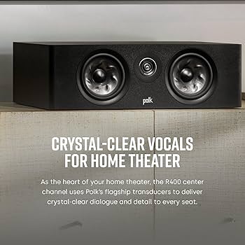 Amazon.com: Polk Audio Reserve Series R400 Large Center Channel