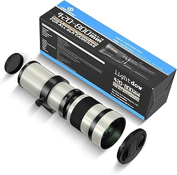 Amazon.co.jp: Lightdow 対応ニコンfor Nikkor 望遠レンズ 420-800mm F