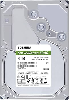 Amazon.com: Toshiba S300 6TB Surveillance 3.5” Internal Hard Drive