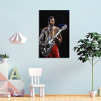 Amazon.co.jp: Chuck Berry チャック・ベリー Guitarist Poster 印刷