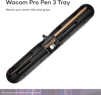 Amazon.com: Wacom Pro Pen 3 Tray (ACK44827Z), Black : Electronics