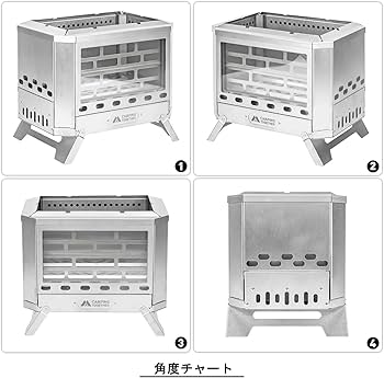 Amazon.co.jp: POMOLY Mjölnir ミョルニル 焚き火台｜304ステンレス製