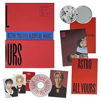 ASTRO 2nd Full Album All Yours 全員サイン入り ASTRO 2nd Full Album