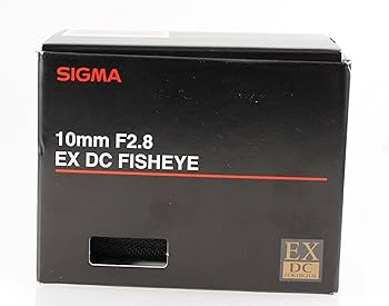 Amazon.co.jp: SIGMA 単焦点魚眼レンズ 10mm F2.8 EX DC FISHEYE HSM