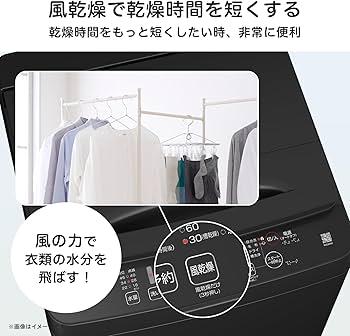 Amazon.co.jp: ハイセンス 洗濯機 5.5kg 1-2人用 スリム 最短14分洗濯