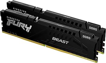 Kingston FURY Beast 16GB (2x16GB) 6000MT/s DDR5 CL36 Desktop