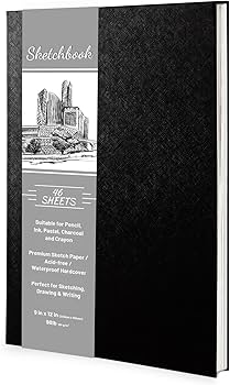 Amazon.co.jp: ハードカバースケッチブック 9インチ x 12インチ