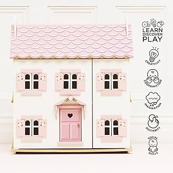 Amazon.com: Le Toy Van - Iconic Sophie's Large Wooden Doll House