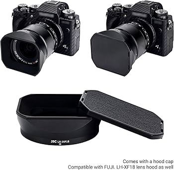 Amazon.com : JJC Metal Square Lens Hood for Fujifilm Fuji Fujinon