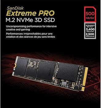 Amazon | SanDisk サンディスク 内蔵SSD M.2-2280 / Extreme Pro 500GB