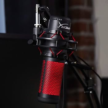 Amazon.co.jp: HyperX QuadCast USBコンデンサーゲーミングマイク PC