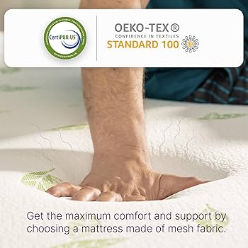 Amazon.com: NapQueen Full Mattress, 6 Inch Anula Green Tea Memory