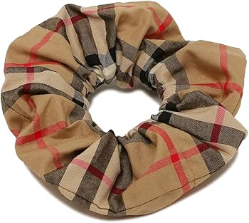 Amazon | [バーバリー]子供服 シュシュ ヘアアクセサリー ベージュ