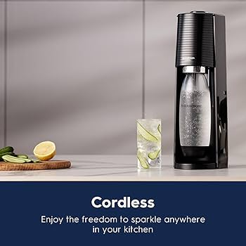 Amazon.com: SodaStream Terra Sparkling Water Maker Bundle in Black