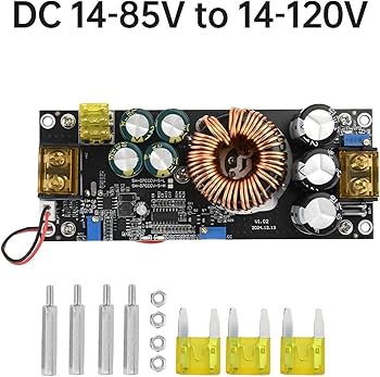Amazon.co.jp: Aideepen dc-dc 昇圧コンバータ 1800W 40A DC 14-85V