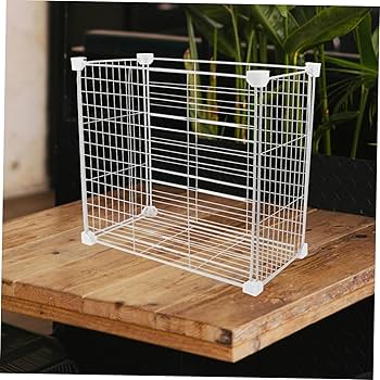 Amazon｜MOLUCKFU 冷凍庫用ワイヤーバスケット 積み重ね可能 メッシュ