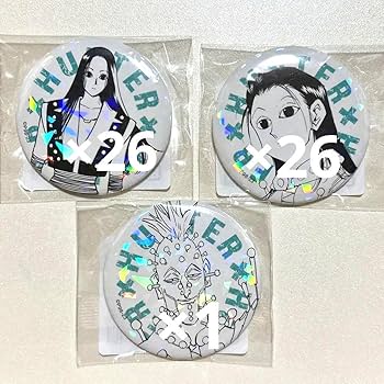 Amazon | HUNTER × HUNTER オールスター缶バッジ イルミ セット