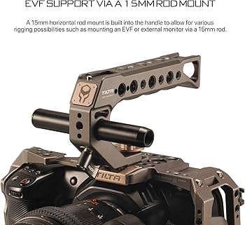 Amazon.com : Tilta Quick Release Top Handle - (for BMPCC 4K/6K and