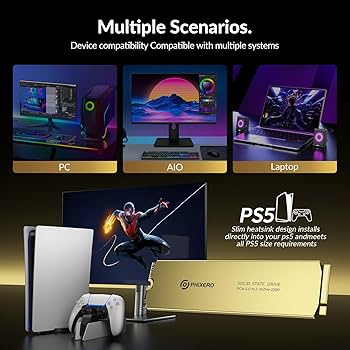 Amazon.com: PHIXERO P7000PRO 2TB NVME SSD,PCIe Gen4x4,M.2 2280