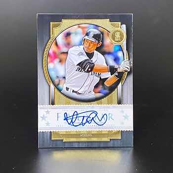 Amazon.co.jp: イチロー直筆サインカード2022 Topps Five Star : おもちゃ