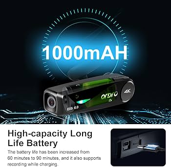 Amazon.com : ORDRO EP6 Plus Head Mounted Camera 4K Video Camcorder