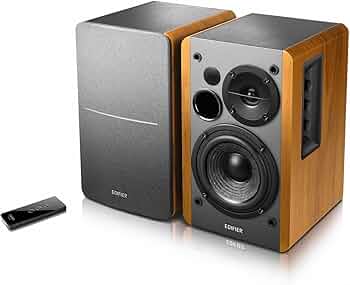 Amazon.co.jp: Edifier ブックシェル型 アクティブスピーカー 最大出力