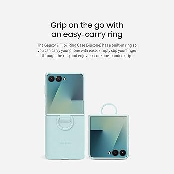 Amazon.com: Samsung Galaxy Z Flip7 Official Ring Phone Case