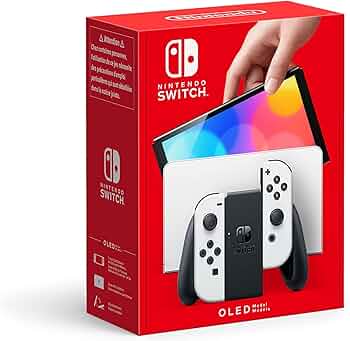 Amazon.com: Nintendo Switch (OLED model) with White Joy-Con (JAPAN
