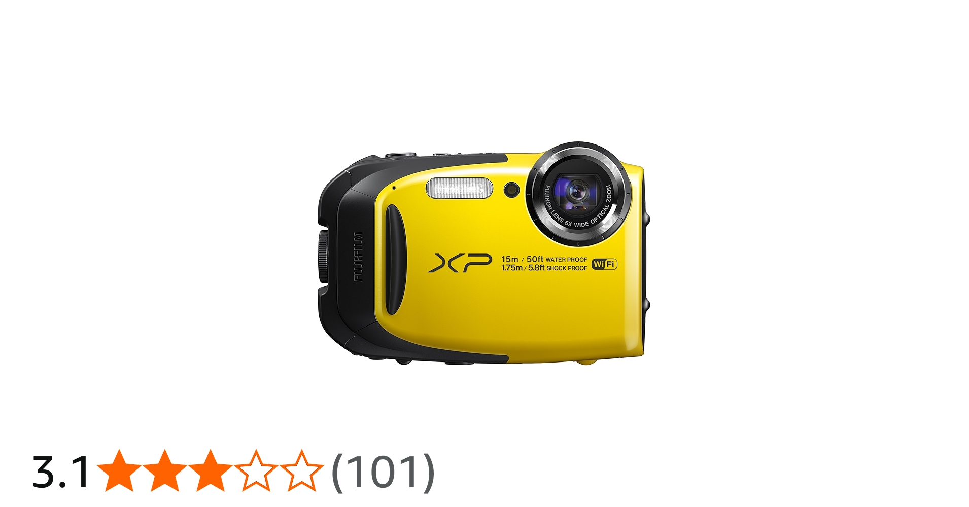 Amazon.co.jp: FUJIFILM デジタルカメラ XP80 イエロー XP80 Y : 家電